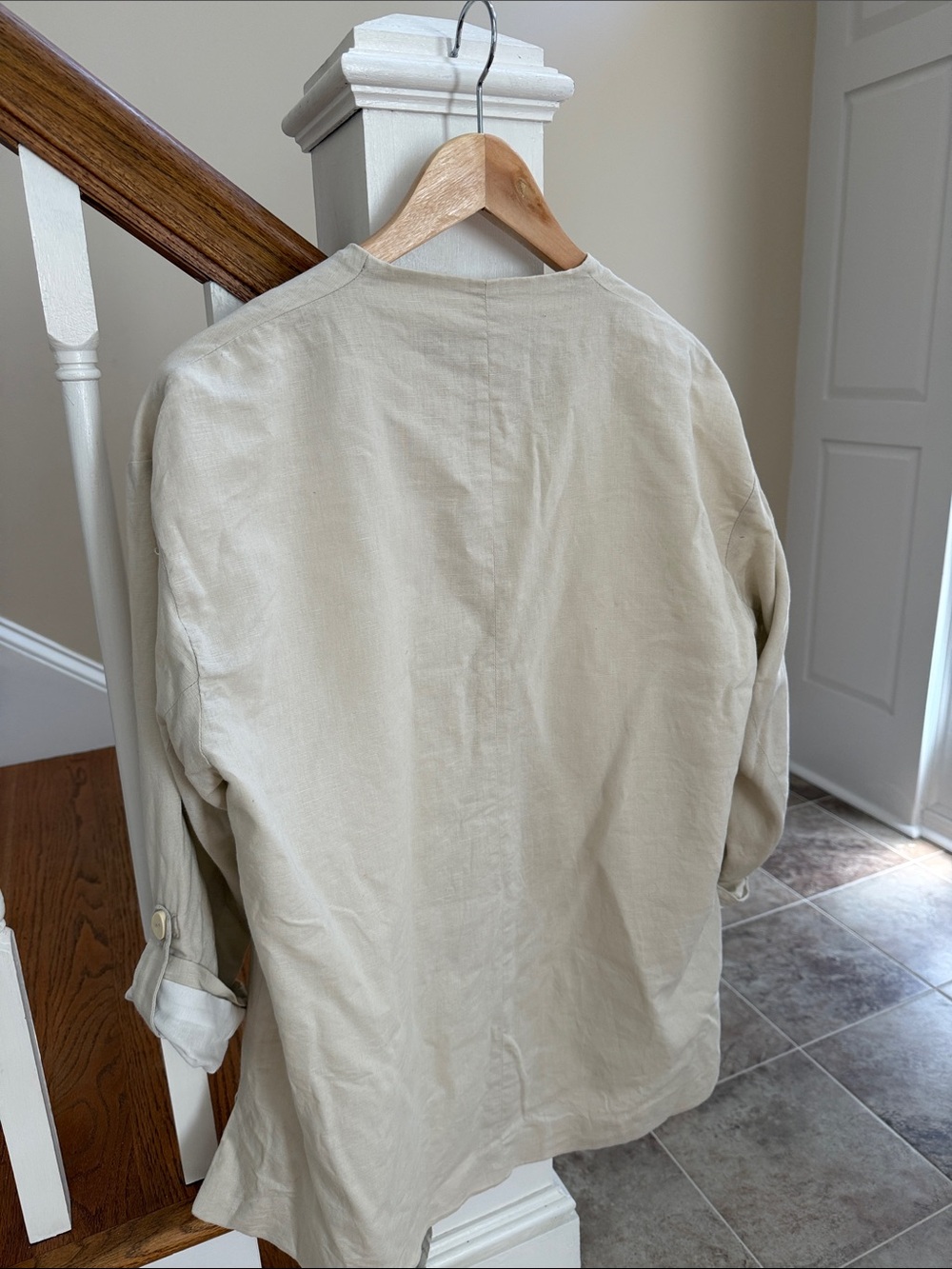 Nfs❌ZARA 50% linen blend blazer - Picture 10 of 11